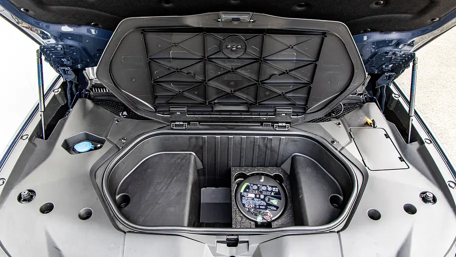 BMW iX3 Der Frunk des BMW iX3.
