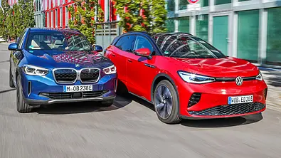 BMW iX3/VW ID.4 GTX - Foto: Niklas Gotta
