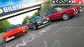 BMW M1, BMW M3 und BMW M5 fahrend von vorne - Foto: Aleksander Perkovic