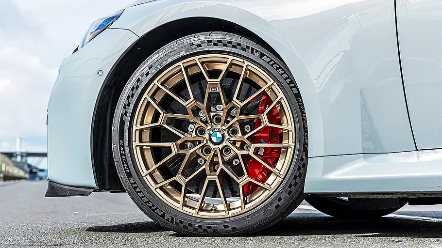 BMW M2 CS Die Felgen des BMW M2 CS.