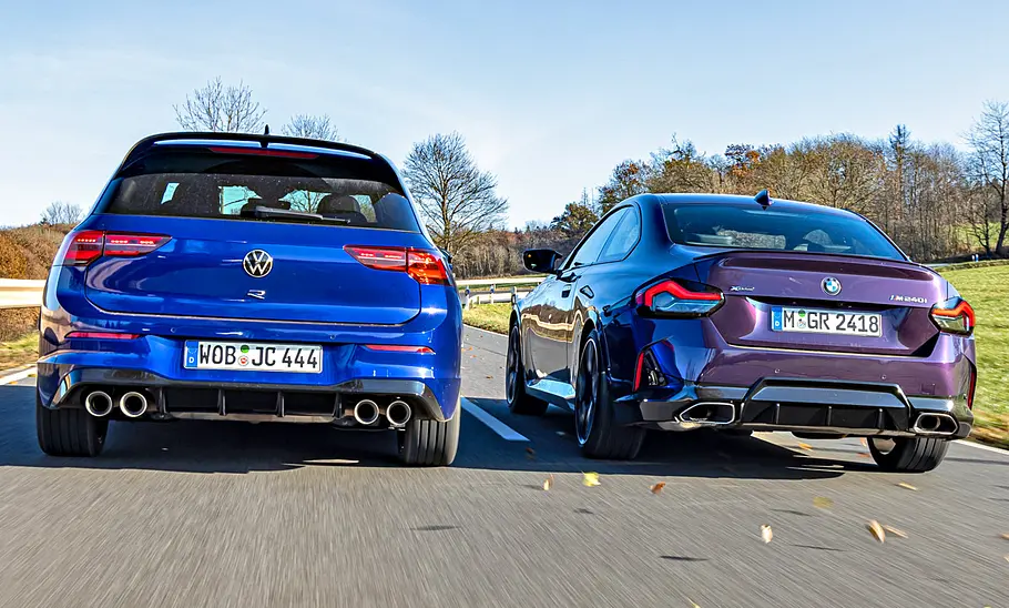 VW Golf R/BMW M240i xDrive VW Golf R/BMW M240i xDrive