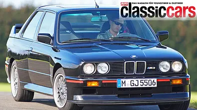 Der BMW M3 Sport Evolution fahrend von vorne. - Foto: Willy Bister