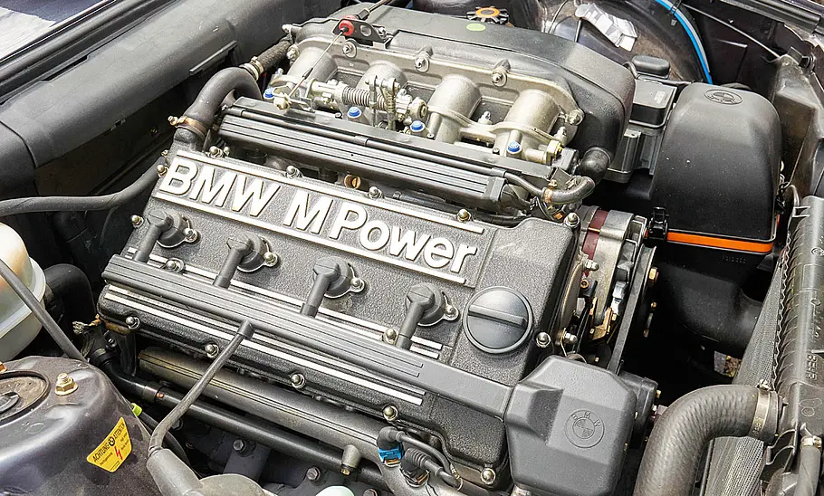 Der Motor des BMW M3 Cabrio.