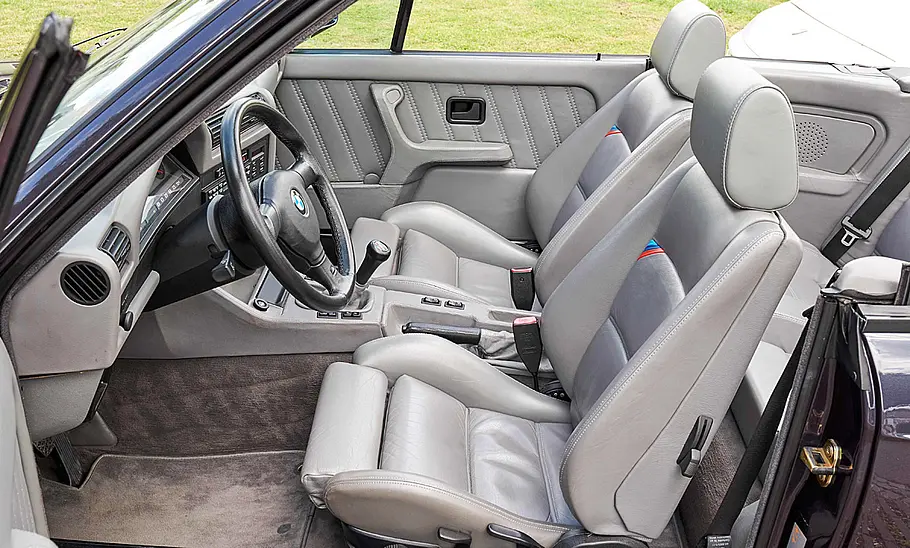 Die Sitze des BMW M3 Cabrio.