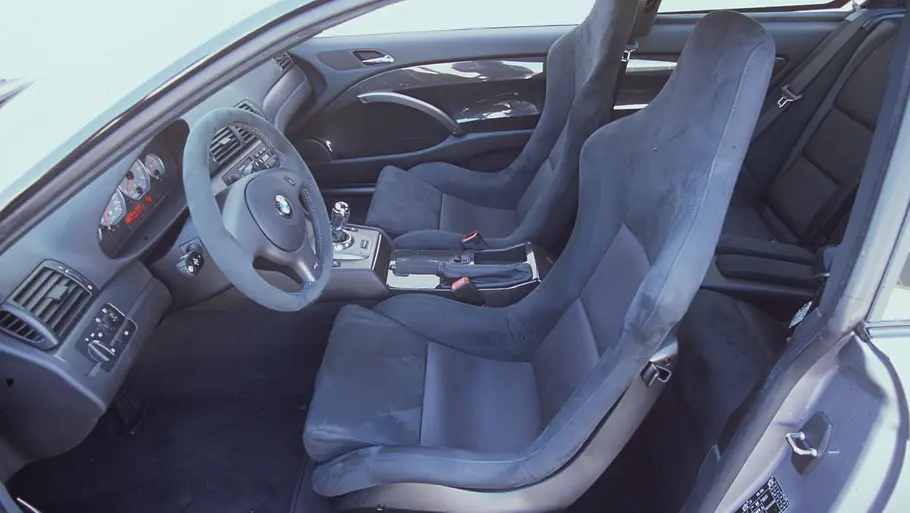 Die Sitze des BMW M3 CSL.
