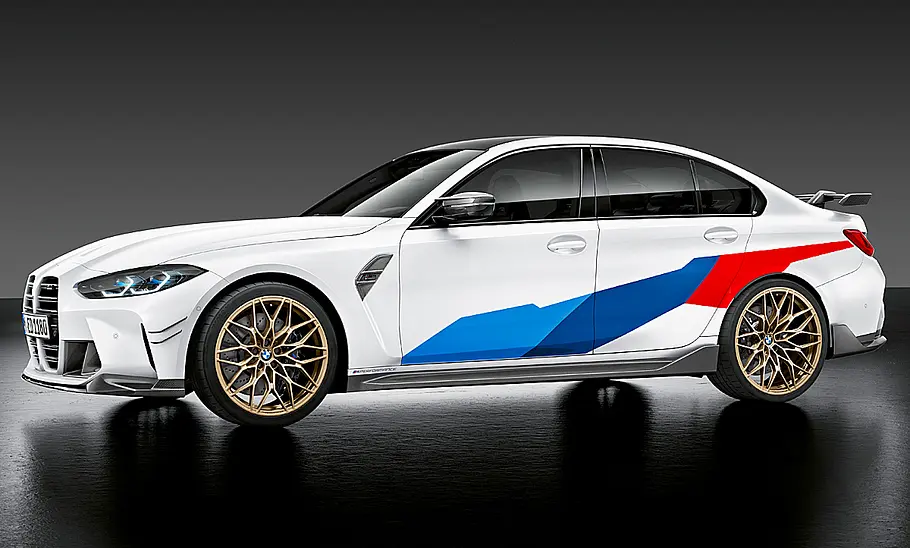 BMW M3 Competition Limousine (2021) mit M Performance Parts