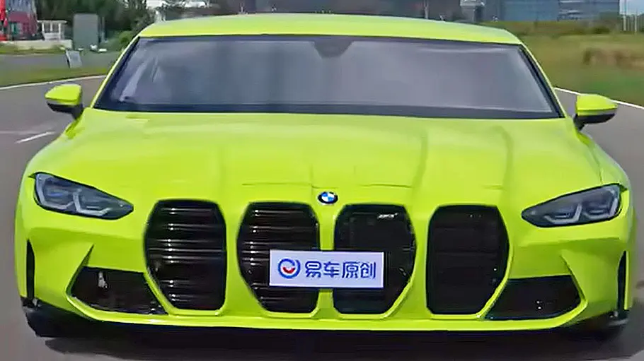 BMW M3 Squared Der BMW M3 Squared fahrend von vorne.