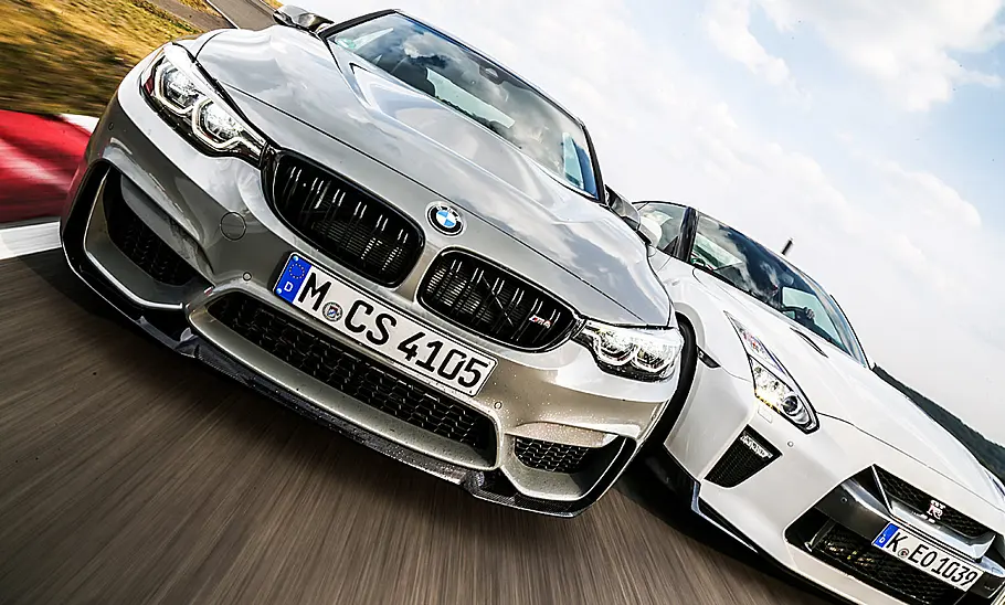 BMW M4 CS/Nissan GT-R Track Edition
