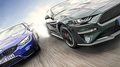 BMW M4 Competition-Paket/Ford Mustang Bullitt: Test - Foto: Daniela Loof