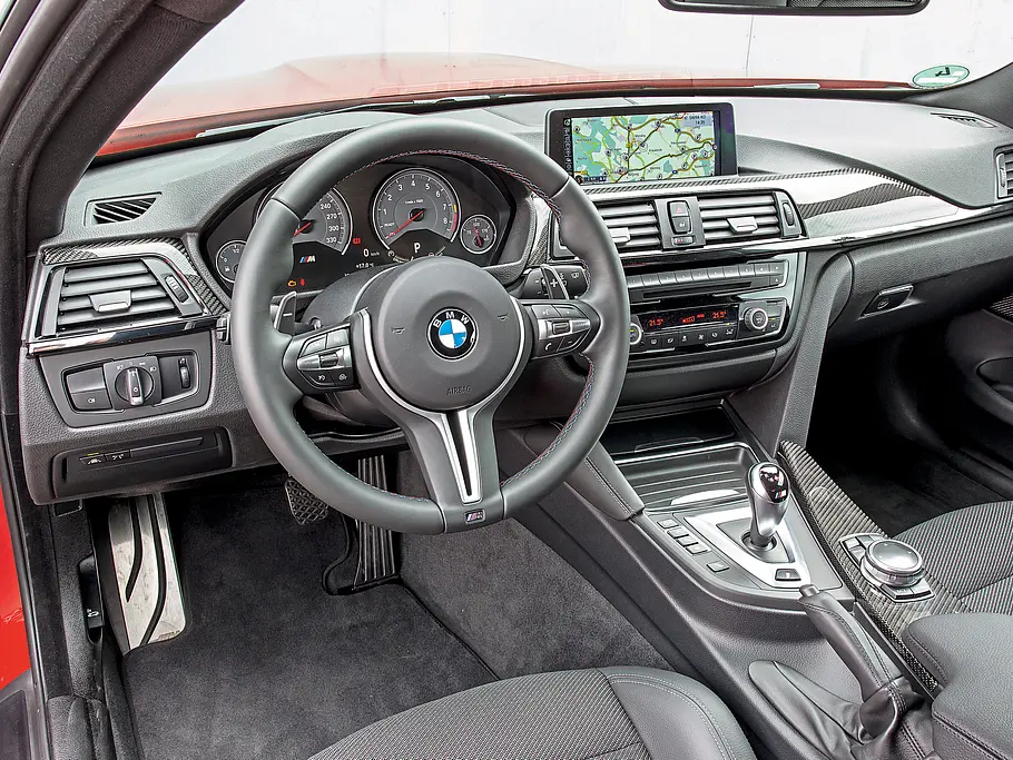 Vergleich: Sportcoupes - BMW M4 BMW M4 Vergleich Bilder technische Daten Cockpit