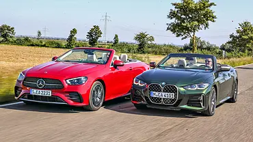 Mercedes E-Klasse Cabrio/BMW 4er Cabrio - Foto: Niklas Gotta Mercedes E-Klasse Cabrio/BMW 4er Cabrio - Foto: Niklas Gotta
