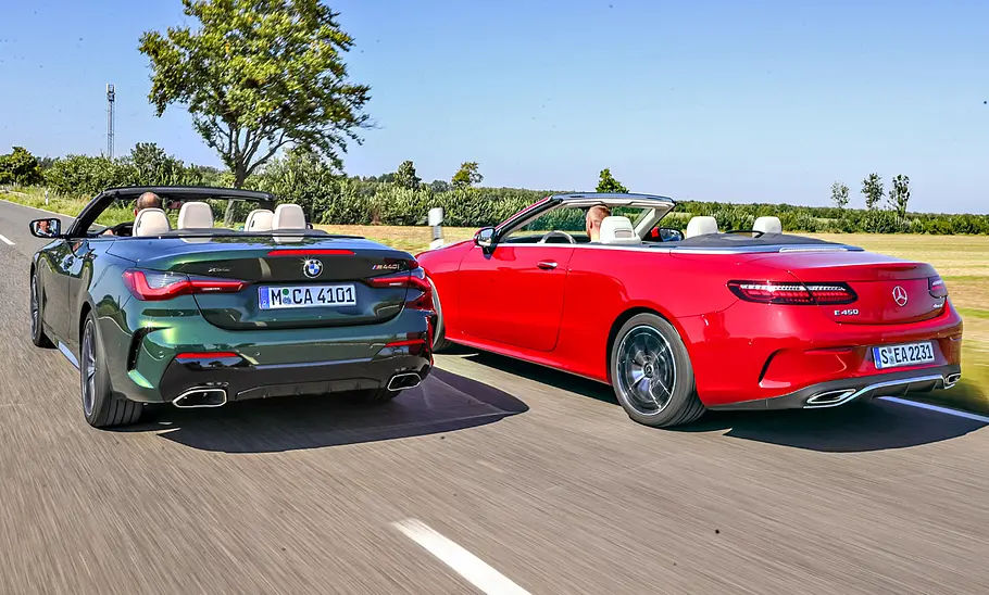 BMW 4er Cabrio/Mercedes E-Klasse Cabrio
