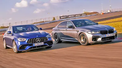 Mercedes-AMG E 63 S 4Matic+/BMW M5 Competition - Foto: Niklas Gotta