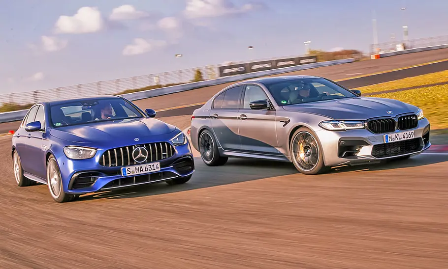 Mercedes-AMG E 63 S 4Matic+/BMW M5 Competition Mercedes-AMG E 63 S 4Matic+/BMW M5 Competition