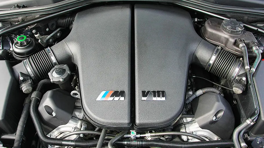 BMW M5 Touring Der Motor des BMW M5 Touring.
