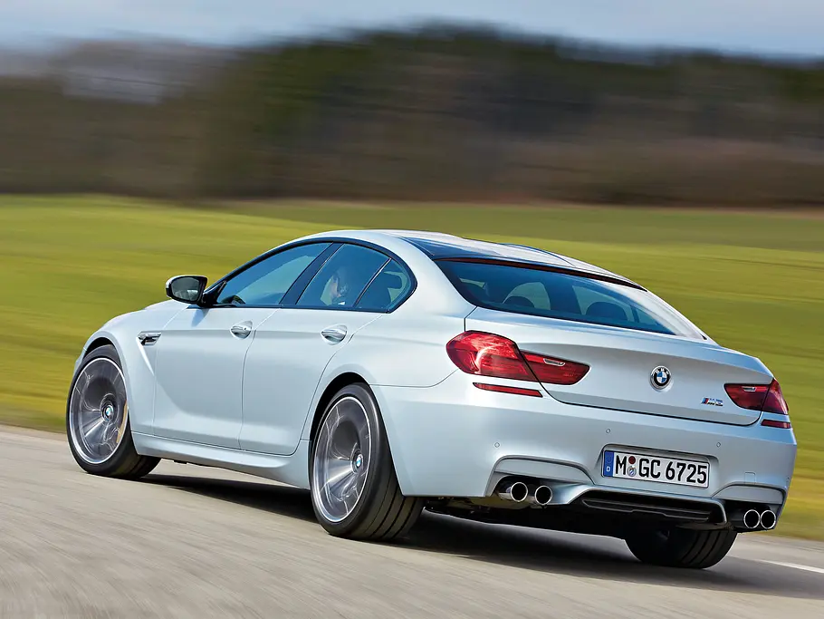 BMW M6 Gran Coupe Test Bilder technische Daten Heck