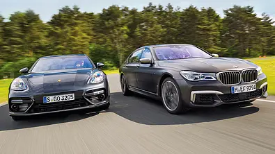 BMW M760Li xDrive/Porsche Panamera Turbo Executive - Foto: Klaus Huber-Abendroth