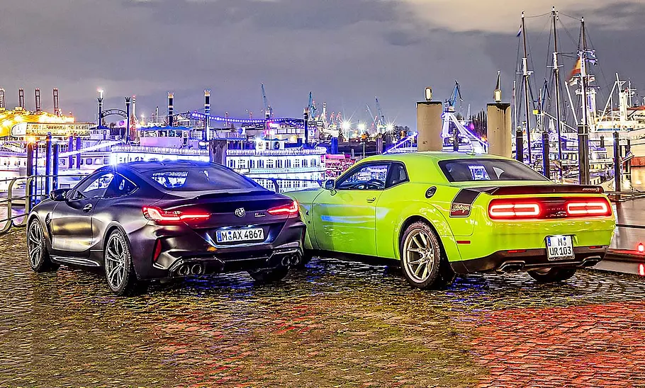 BMW M8 Competition/Dodge Challenger R/T