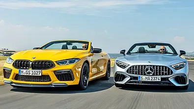 BMW M8 Competition Cabrio/Mercedes-AMG SL 63 - Foto: Frank Ratering
