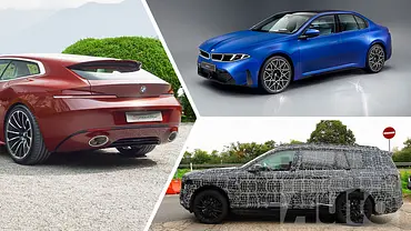 Eine Collage zeigt den BMW Concept Speedtop, den i3 und den iX7 als Erlkönig. - Foto: BMW, SH Proshots / Collage: AUTO ZEITUNG Eine Collage zeigt den BMW Concept Speedtop, den i3 und den iX7 als Erlkönig. - Foto: BMW, SH Proshots / Collage: AUTO ZEITUNG