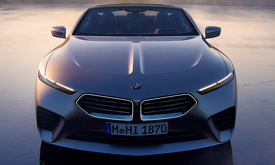Die Front des Der BMW Skytop Concept (2024).