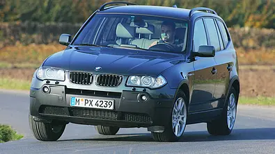 BMW X3 (E83) Front - Foto: AUTO ZEITUNG Archiv