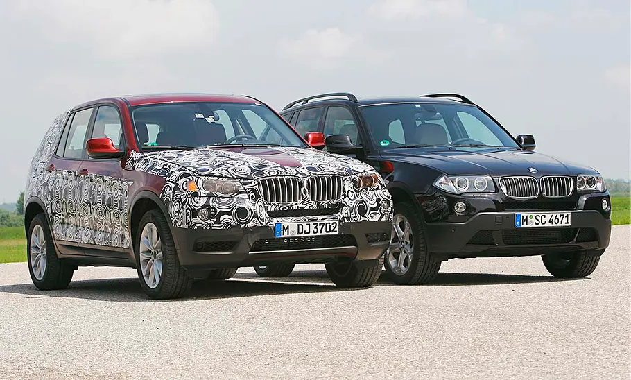 BMW X3 (E83)/BMW X3 (F25) BMW X3 (E83)/BMW X3 (F25) Frontansichten