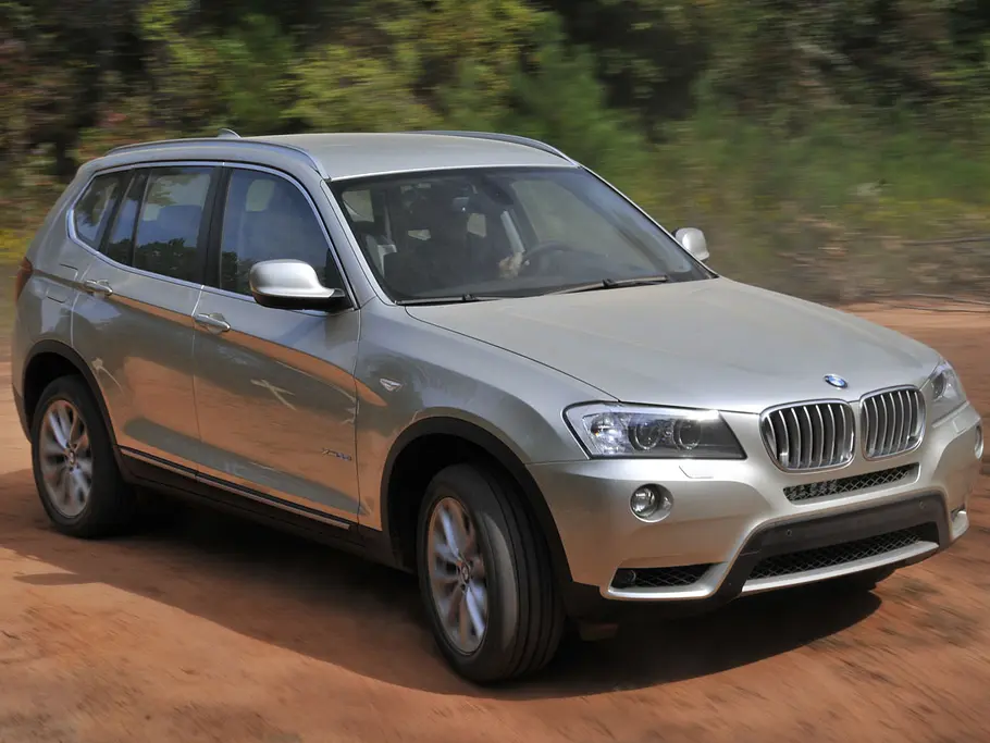 BMW X3 xDrive35i Rückbank