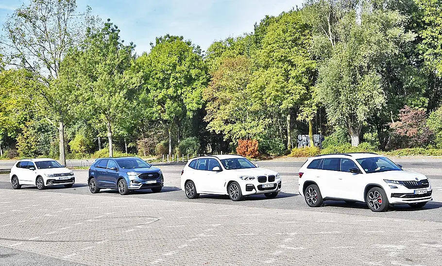 VW Tiguan Allspace/Ford Edge/BMW X3/Skoda Kodiaq RS