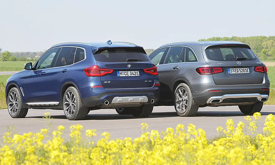 BMW X3 xDrive30e/Mercedes GLC 300e 4Matic