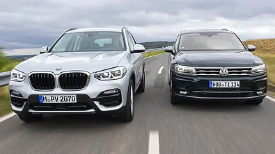 BMW X3/VW Tiguan: Test - Foto: Zbigniew Mazar