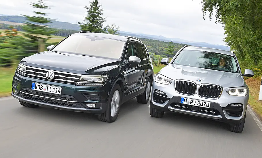 BMW X3/VW Tiguan: Test
