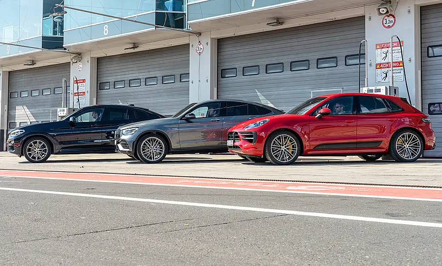 BMW X4 M40i/Mercedes-AMG GLC 43 Coupé/Porsche Macan GTS