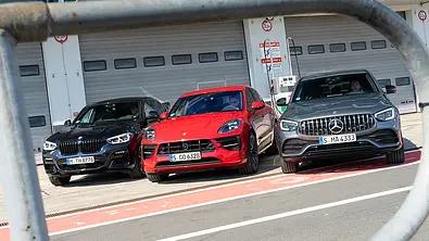 BMW X4 M40i/Porsche Macan GTS/Mercedes-AMG GLC 43 Coupé - Foto: Aleksander Perkovic