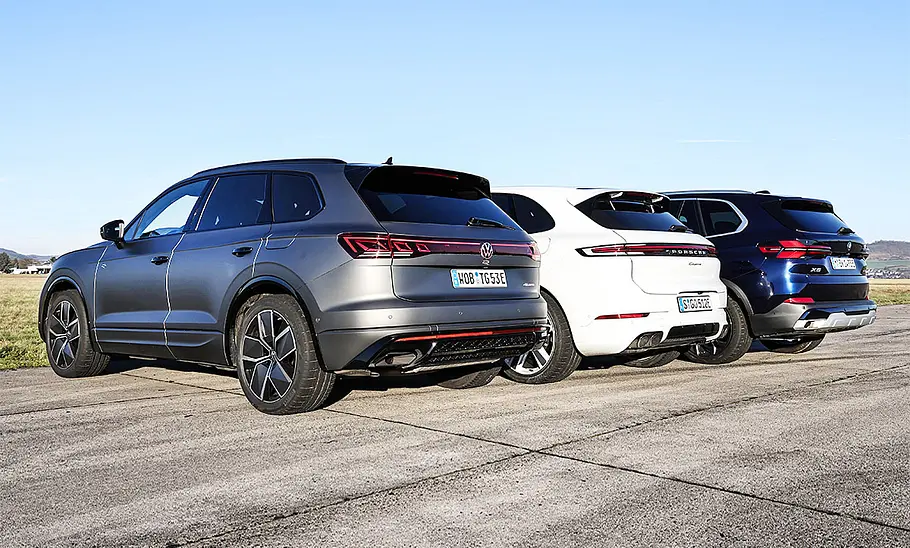 VW Touareg R/Porsche Cayenne eHybrid/BMW X5 xDrive50e