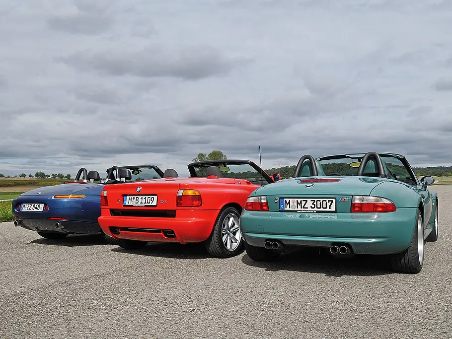 BMW Z1/Z3/Z8: Roadster-Vergleich