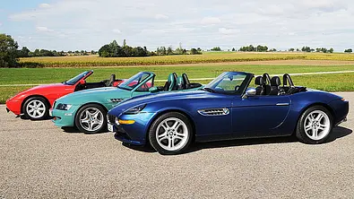BMW Z1/Z3/Z8: Roadster-Vergleich - Foto: Jürgen Gassebner