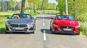 BMW Z4/Jaguar F-Type Cabrio - Foto: Frank Ratering BMW Z4/Jaguar F-Type Cabrio - Foto: Frank Ratering