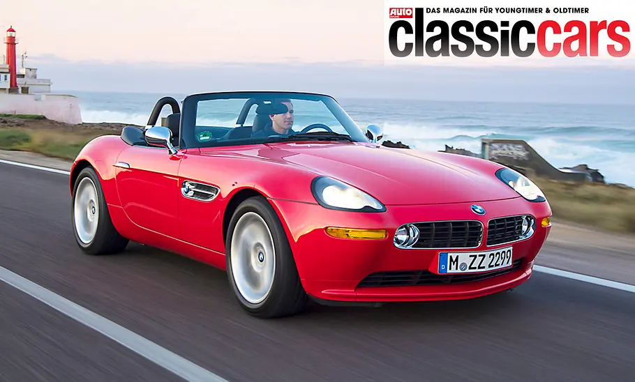 BMW Z8 Frontansicht fahrend