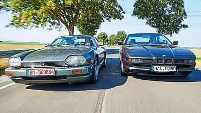 Jaguar XJ-S V12/BMW 850i: Classic Cars - Foto: Wim Woeber