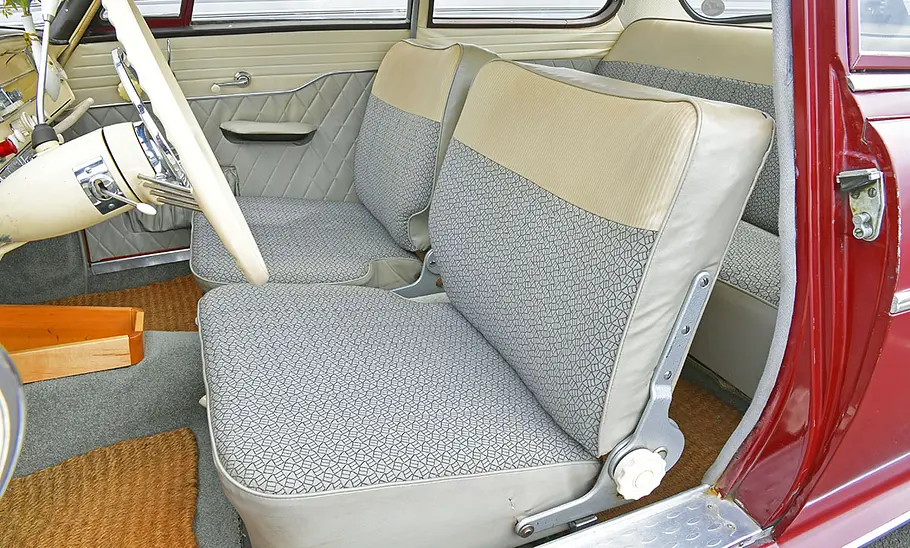 Borgward Isabella TS Die Sitze der Borgward Isabella TS.