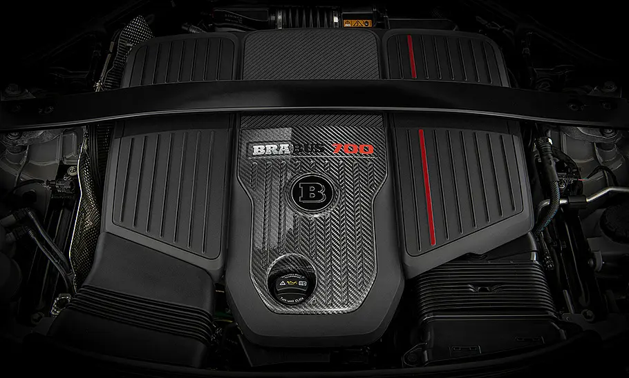 Der Motor des Brabus 700.