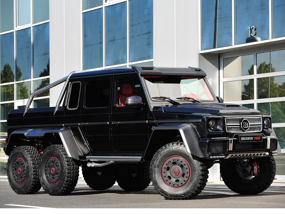 Brabus B63S-700 6x6 Brabus B63S-700 6x6 IAA 2013 Tuning Leistungssteigerung G-Klasse Dreiachser Geländewagen