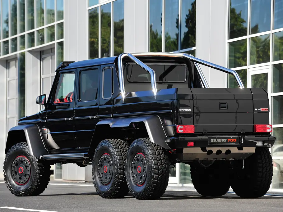 Brabus B63S-700 6x6 Brabus B63S-700 6x6 IAA 2013 Tuning Leistungssteigerung G-Klasse Dreiachser Geländewagen