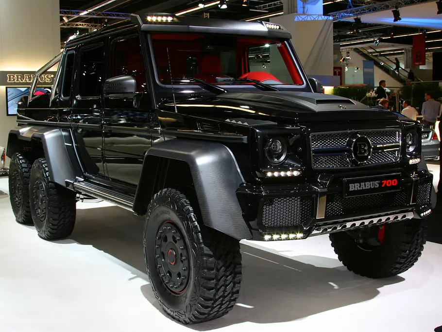 Brabus B63S-700 6x6 Brabus B63S-700 6x6 IAA 2013 Tuning Leistungssteigerung G-Klasse Dreiachser Geländewagen