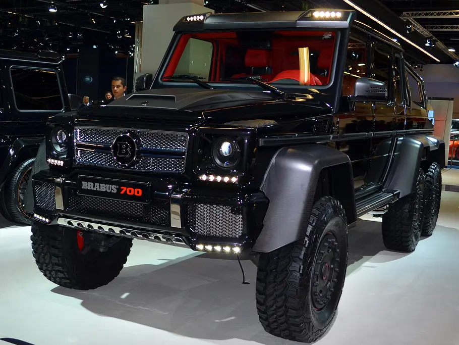 Brabus B63S-700 6x6 Brabus B63S-700 6x6 IAA 2013 Tuning Leistungssteigerung G-Klasse Dreiachser Geländewagen