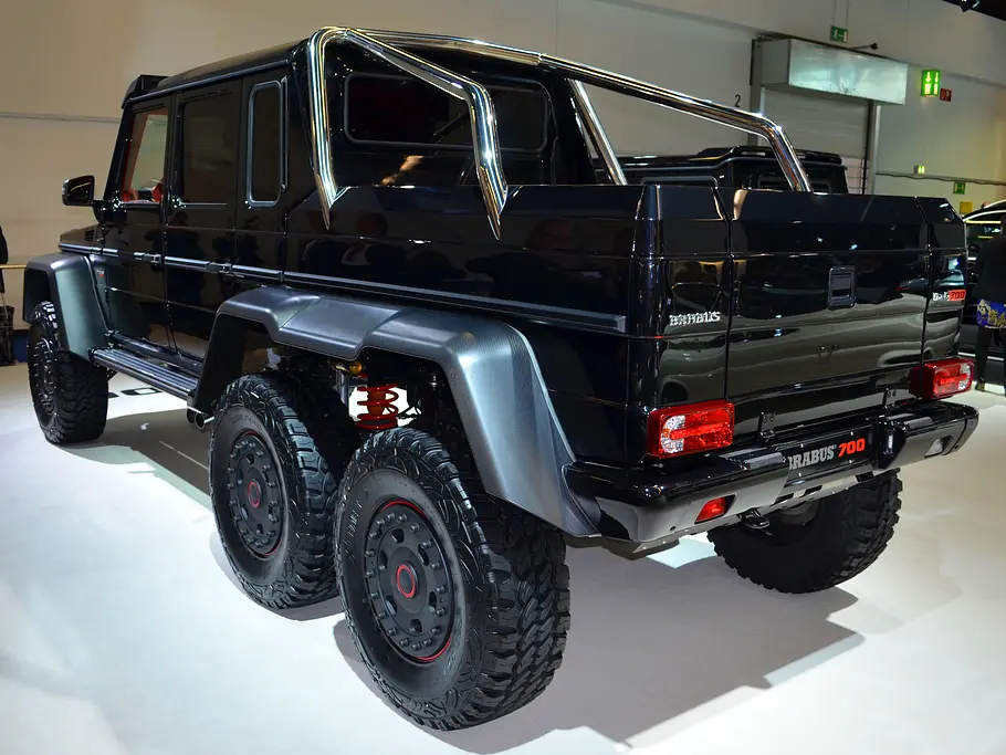Brabus B63S-700 6x6 Brabus B63S-700 6x6 IAA 2013 Tuning Leistungssteigerung G-Klasse Dreiachser Geländewagen