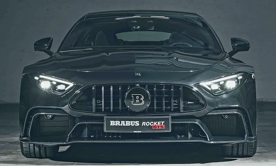 Der Brabus Rocket GTS stehend von vorne