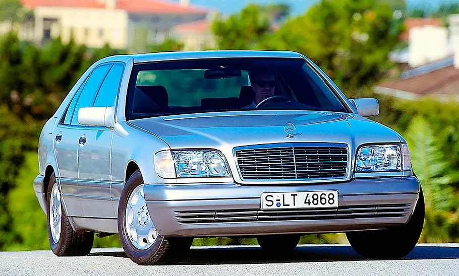 Mercedes W140 Frontansicht