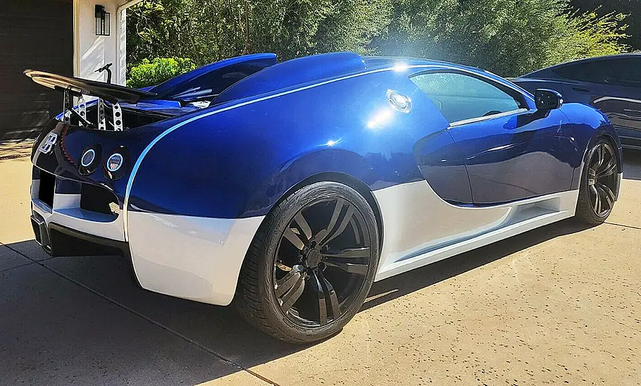 Pontiac GTO als Bugatti-Veyron-Replika